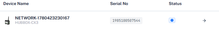 HUBBOX Cihaz Yönetim Butonu